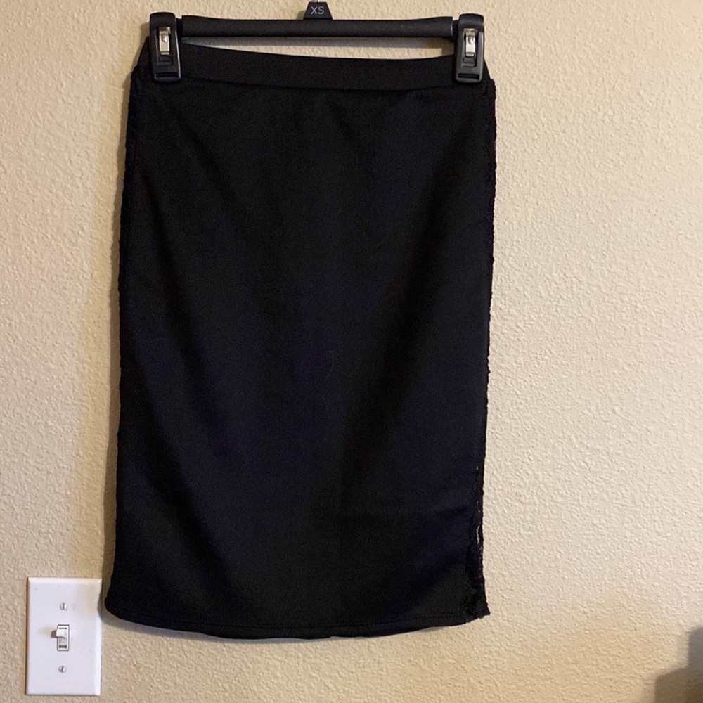 Olsenboye black pencil skirt size XS